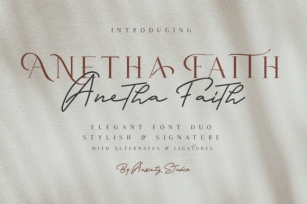 Anetha Faith Duo Font Download