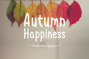 Autumn Happiness Font Download