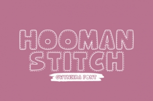 Hooman Stitch Font Download