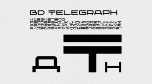 BD Telegraph Font Download