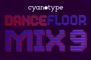 Dance Floor Mix 9 Font Download