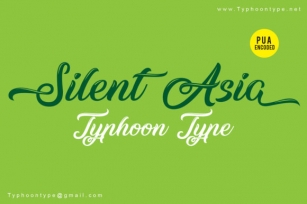 Silent Asia Font Download