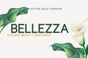 Bellezza Extra Bold Font Download