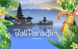 Bali Paradiso Font Download