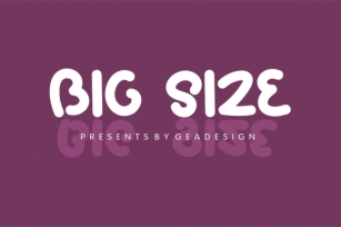 Big Size Font Download