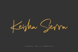 Keisha Sierra Font Download