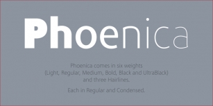 Phoenica Std Font Download