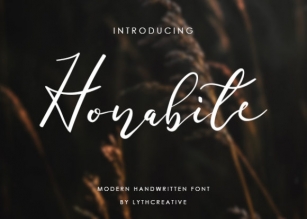 Honabite Font Download