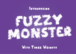 Fuzzy Monster Font Download
