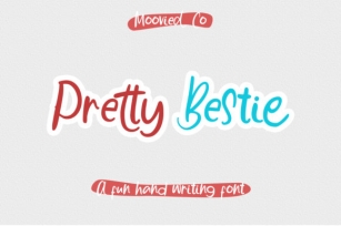 Pretty Bestie Font Download