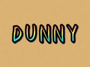 Dunny Font Download