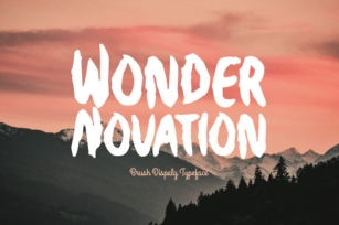 Wonder Novation Font Download