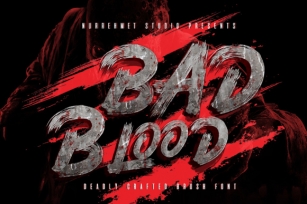 Bad Blood Font Download