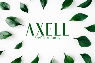 Axell Font Download