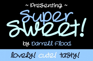 Super Sweet Font Download