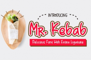 Mr. Kebab Font Download
