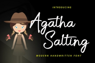 Agatha Salting Font Download