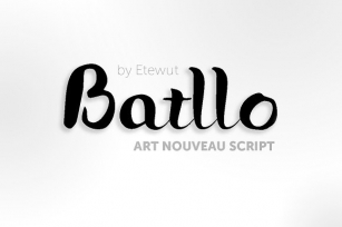 Batllo Font Download