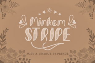 Minkem Stripe Font Download