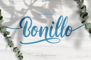 Bonillo Font Download