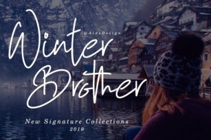 Winter Brother Font Download