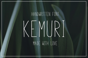 Kemuri Font Download