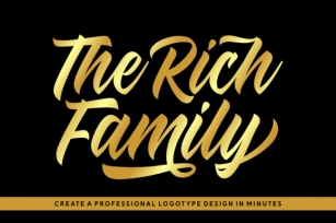 The Rich Family Font Download