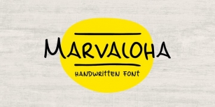 Marvaloha Font Download
