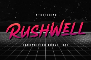 Rushwell Font Download