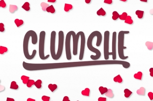 Clumshe Font Download