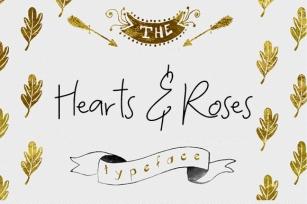 Hearts And Roses Font Download