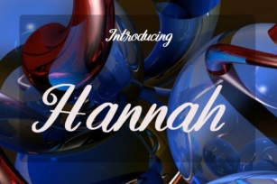 Hannah Font Download