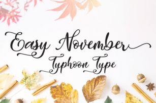 Easy November Font Download