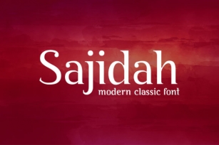 Sajidah Font Download