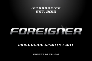 Foreigner Font Download