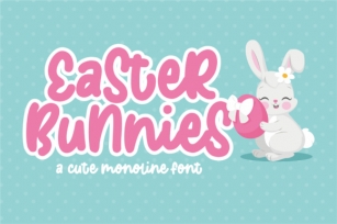 Easter Bunnies Font Download