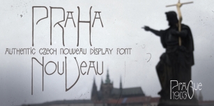 Praha Nouveau Font Download