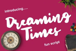 Dreaming Times Font Download