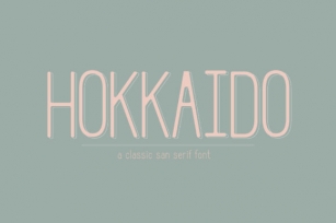 Hokkaido Font Download