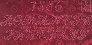 1886 Romantic Initials Font Download