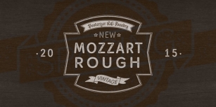 Mozzart Rough Font Download