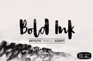 Bold Ink Font Download