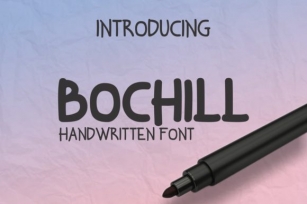 Bochill Font Download