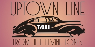 Uptown Line JNL Font Download