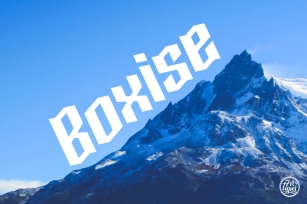 Boxise Font Download