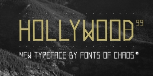 Hollywood 99 Font Download