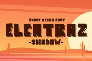 Elcatraz Shadow Font Download