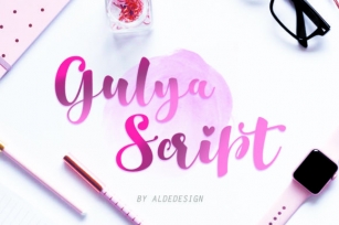 Gulya Script Font Download