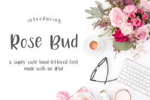 Rose Bud Hand Font Download