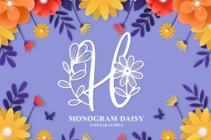 Monogram Daishy Font Download